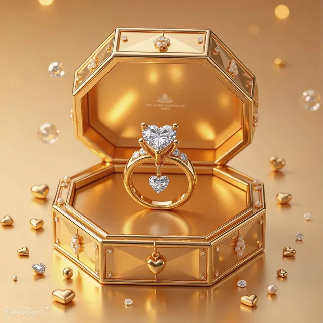 Create a hyper-realistic luxury product photography scene...