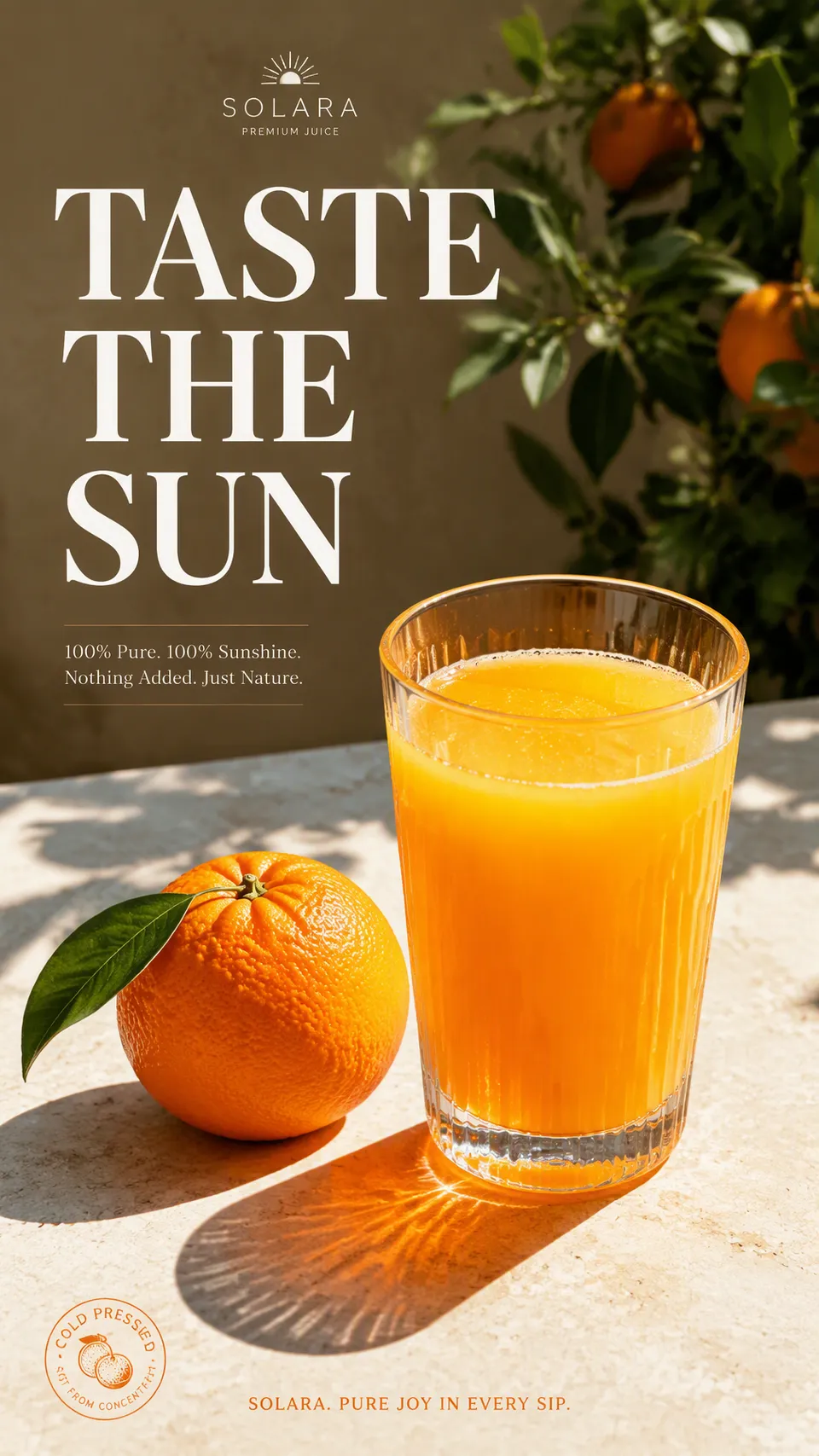 پرامپت لوگو: Premium 4:5 advertising poster for a premium…