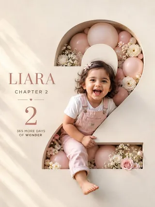 پرامپت عکاسی: Professional luxury birthday poster, 3:4…