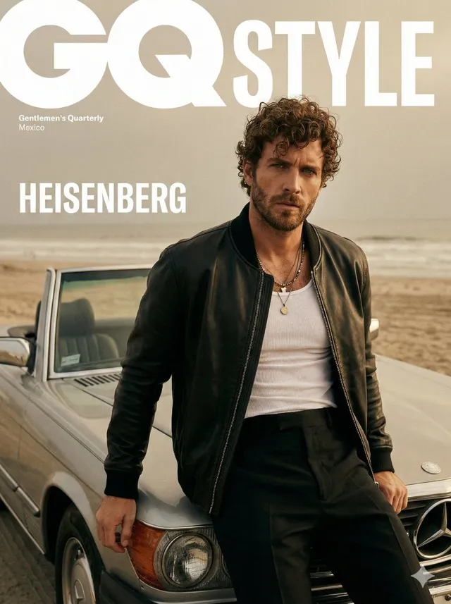 A cinematic fashion editorial portrait of male model for ...
