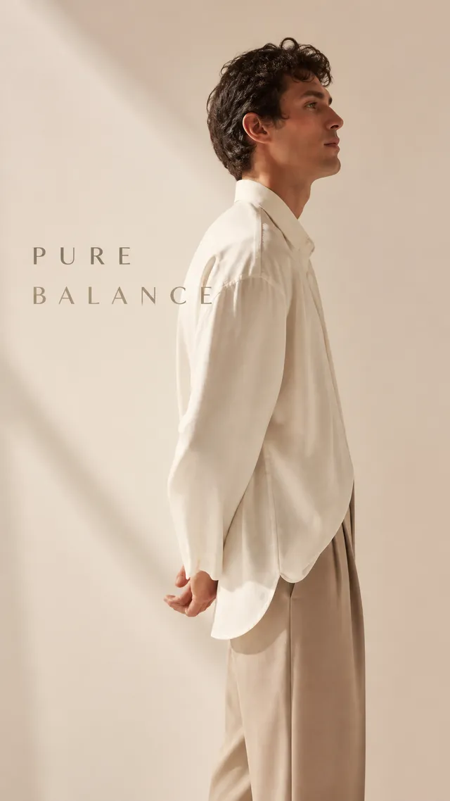 Premium minimalist fashion campaign.