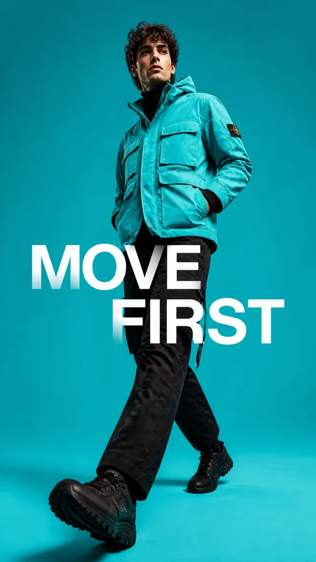 Premium editorial campaign.