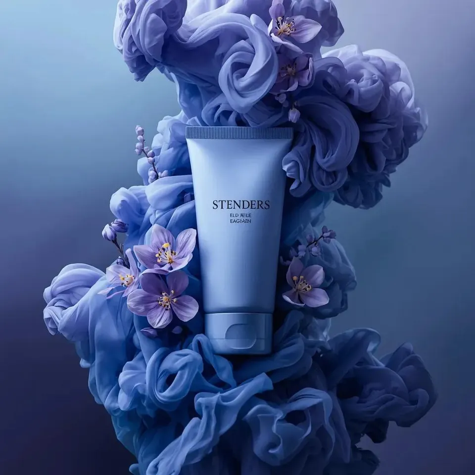 پرامپت طراحی با نانو بنانا جمینای : Ultra-realistic luxury cosmetic product… - ساخته‌شده با نانو بنانا جمینای