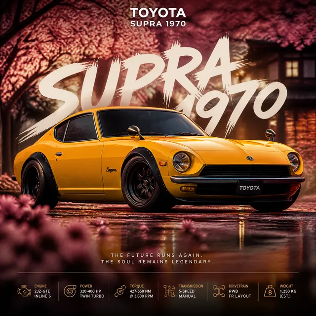 Create an ultra-premium cinematic automotive poster artwork in square format (1:1).

REFERENCE IMAGE RULE:
Use the uploaded vehicle image as