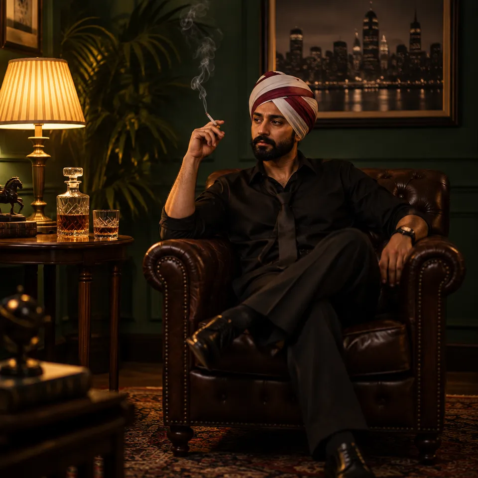 پرامپت عکاسی با چت جی پی تی GPT Image : A cinematic, moody film-noir scene of a… - ساخته‌شده با چت جی پی تی GPT Image
