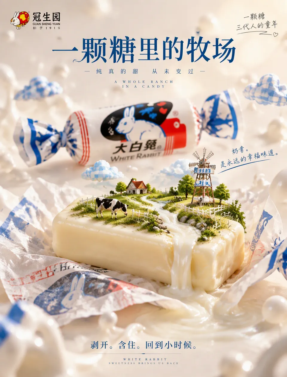 پرامپت محصول با چت جی پی تی GPT Image : 【角色设定】你是世界级 FMCG 商业摄影师 + 冠生园品牌创意总监 +… - ساخته‌شده با چت جی پی تی GPT Image