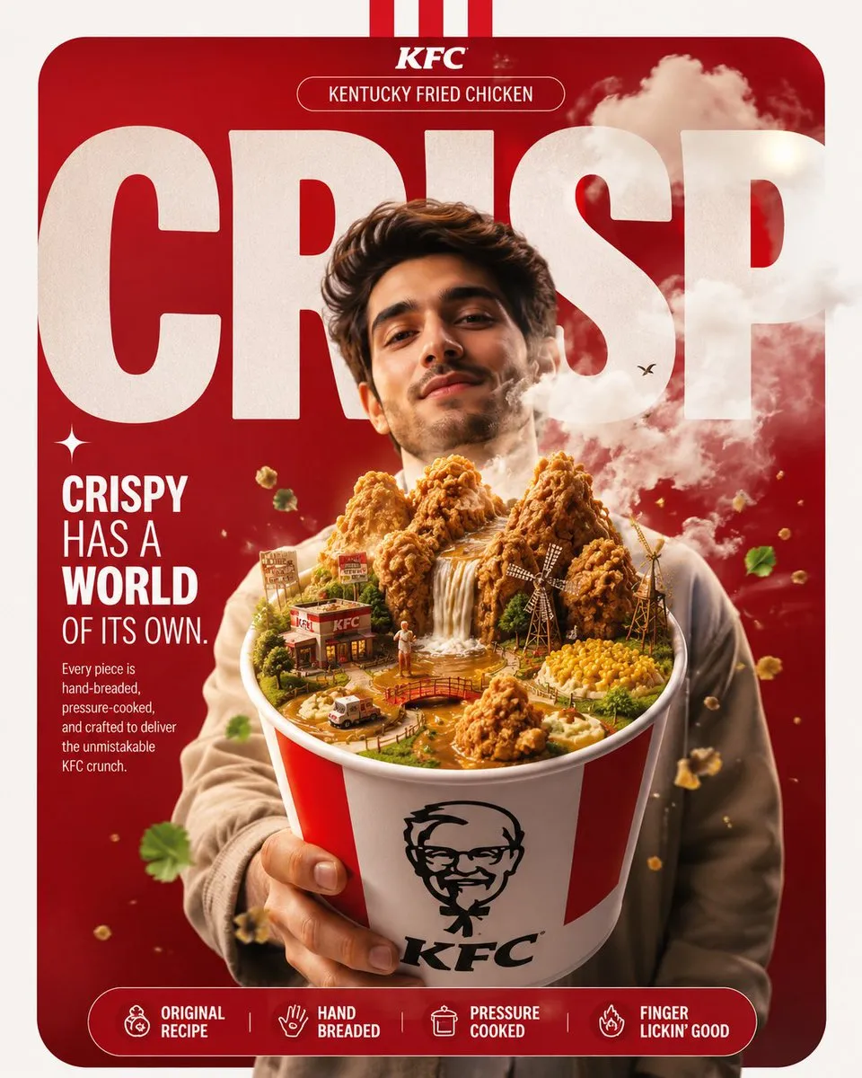 پرامپت محصول با چت جی پی تی GPT Image : 4:5 vertical premium advertising poster, 8K… - ساخته‌شده با چت جی پی تی GPT Image