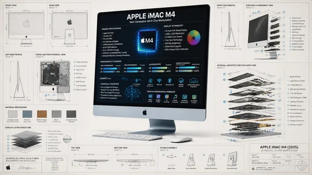 INFOGRAFÍA TÉCNICA ULTRADETALLADA + RENDER 3D FOTORREALIS...