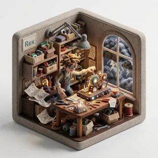 پرامپت سه‌بعدی با نانو بنانا جمینای : Create a 3D isometric diorama illustration of… - تصویر 3، ساخته‌شده با نانو بنانا…