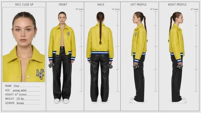 پرامپت استوری‌بورد: Create a character sheet using the layout… - تصویر 2