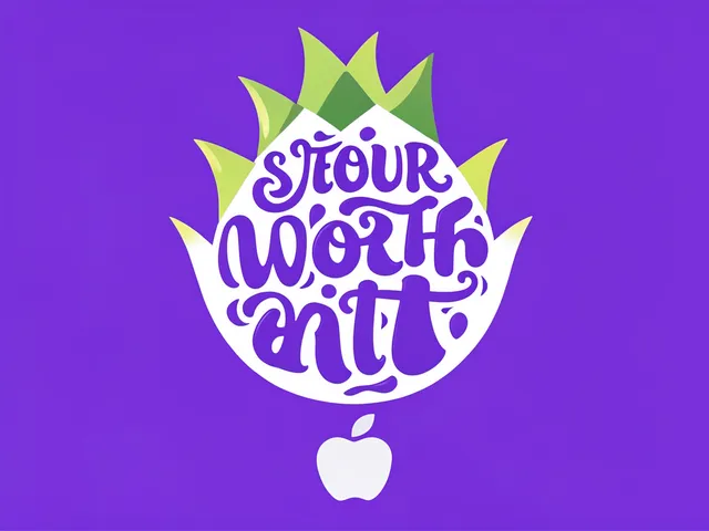 Create a typographic illustration shaped like a dragonfru...