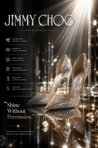 پرامپت محصول با چت جی پی تی GPT Image : Create an ultra-premium luxury fashion… - تصویر 2، ساخته‌شده با چت جی پی تی GPT Image