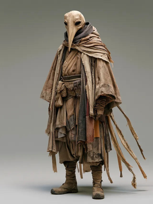 Character ConceptCreate an original mysterious wandering ...