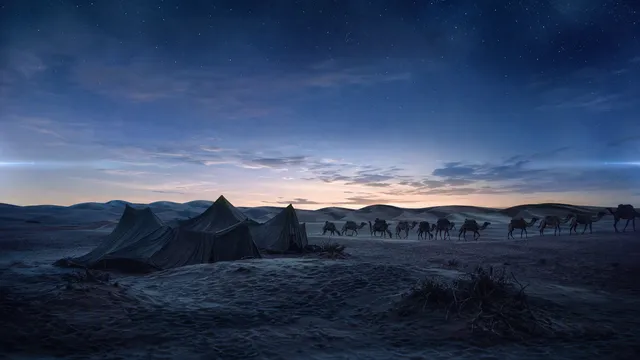 Documentary landscape photography capturing an ancient de...