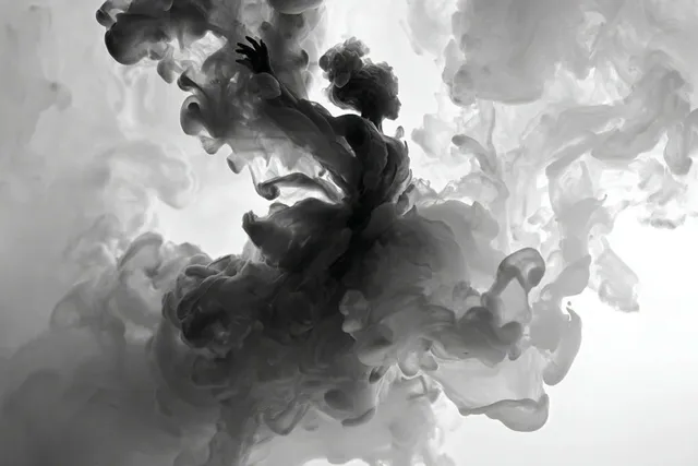 پرامپت پس‌زمینه با چت جی پی تی GPT Image : A subject emerges from swirling liquid plumes… - تصویر 4، ساخته‌شده با چت جی پی…