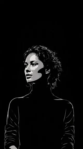 پرامپت پس‌زمینه با میدجرنی: Pure black and white: night cities, moons,… - تصویر 3، ساخته‌شده با میدجرنی