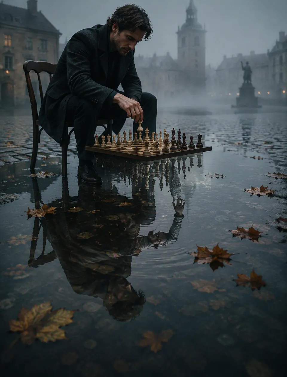 پرامپت عکاسی با چت جی پی تی GPT Image : A stunning photorealistic painting capturing a… - ساخته‌شده با چت جی پی تی GPT Image