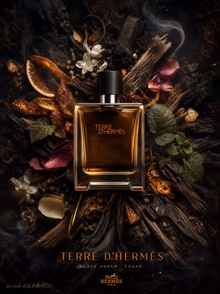 پرامپت محصول با چت جی پی تی GPT Image : Create an ultra-premium fragrance poster for… - ساخته‌شده با چت جی پی تی GPT Image
