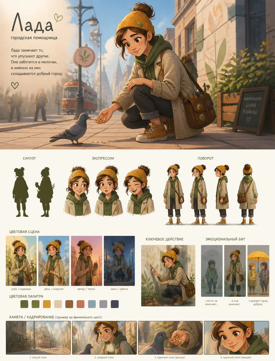 پرامپت استوری‌بورد با چت جی پی تی GPT Image : Create a polished animated visual concept for… - ساخته‌شده با چت جی پی تی GPT…