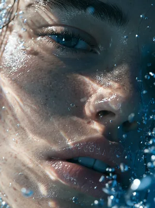 پرامپت پس‌زمینه با میدجرنی: A hyper-realistic, ultra-detailed macro… - ساخته‌شده با میدجرنی