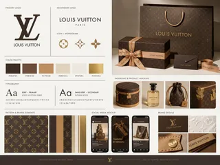 پرامپت لوگو با چت جی پی تی GPT Image : Create a premium brand kit board for BRAND… - تصویر 3، ساخته‌شده با چت جی پی تی GPT…