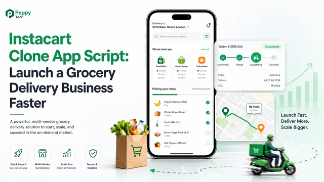 Blog Article Title: "Instacart Clone App Script: Launch a...