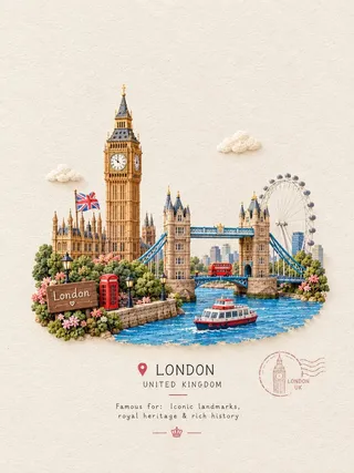 پرامپت سه‌بعدی با چت جی پی تی GPT Image : Create a charming handcrafted miniature travel… - تصویر 2، ساخته‌شده با چت جی پی…