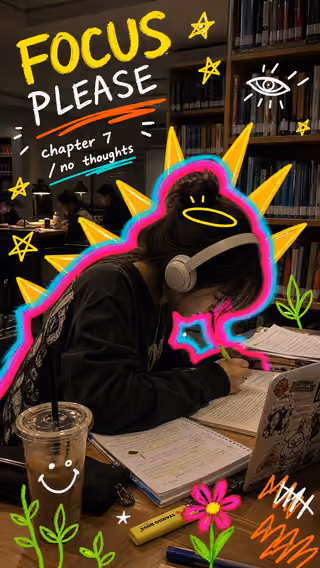 پرامپت طراحی با چت جی پی تی GPT Image : Create a 9:16 image in the "Neon Doodle… - ساخته‌شده با چت جی پی تی GPT Image