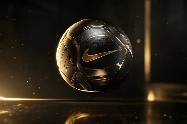 A luxurious cinematic advertisement of a designer sports ...