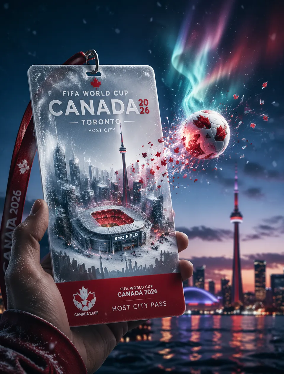 پرامپت طراحی با چت جی پی تی GPT Image : Canada Design a cool red and white pass: hand… - ساخته‌شده با چت جی پی تی GPT Image