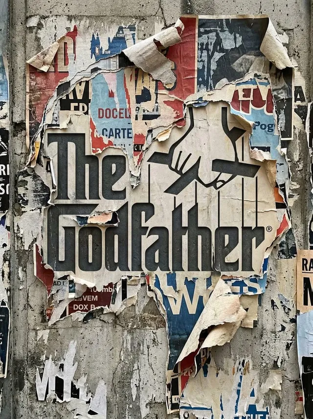 Transform the uploaded logo into a realistic urban wall s...