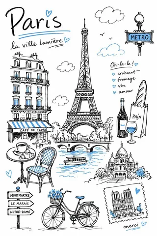 پرامپت سه‌بعدی با چت جی پی تی GPT Image : Create a charming editorial travel… - ساخته‌شده با چت جی پی تی GPT Image