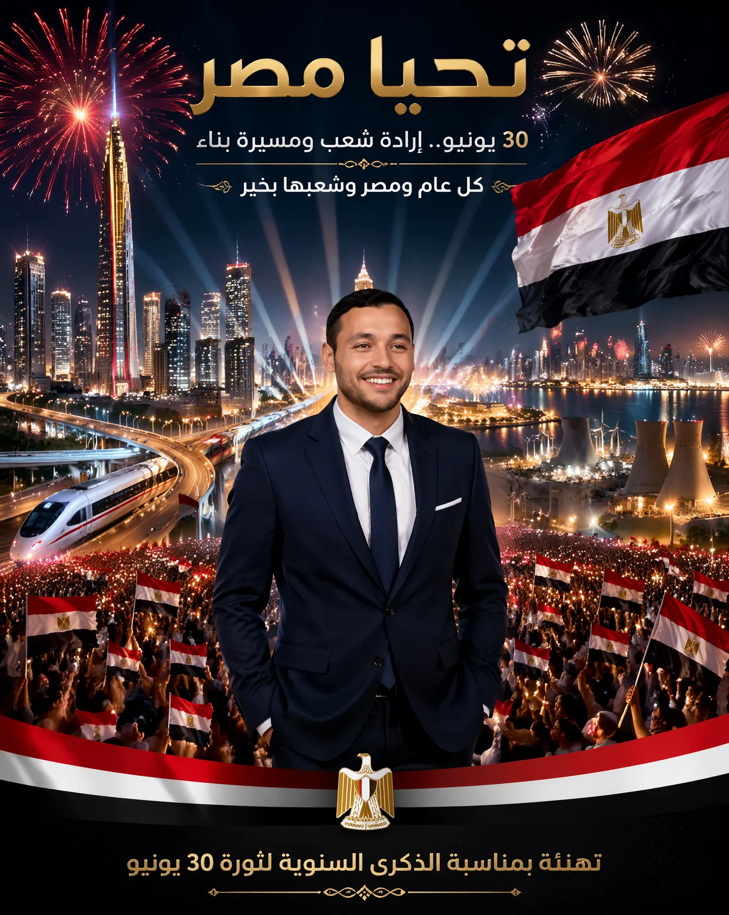 استخدم الشخص الموجود في الصورة المرفقة كما هو تمامًا مع ا... - ساخته‌شده با چت جی پی تی GPT Image