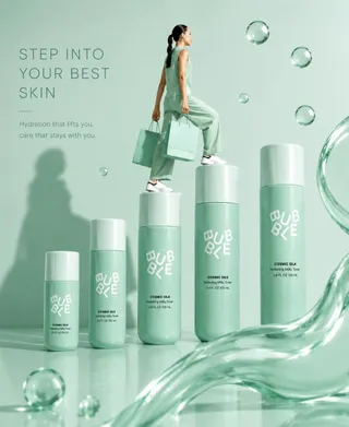 پرامپت محصول با چت جی پی تی GPT Image : Luxury skincare product advertisement , cool… - تصویر 2، ساخته‌شده با چت جی پی تی…