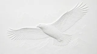 پرامپت لوگو: Subject rendered as a blind embossed paper… - تصویر 4