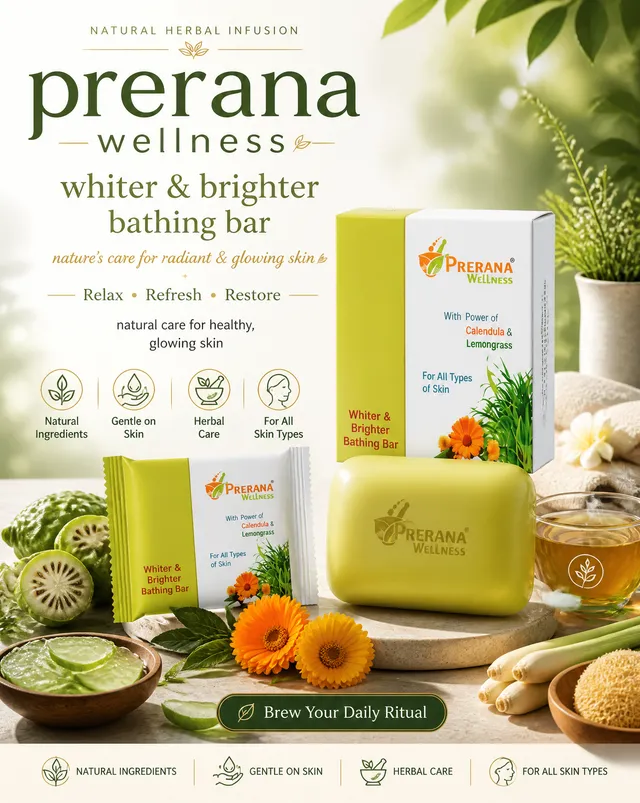 Create a premium wellness advertising poster for a wellne...