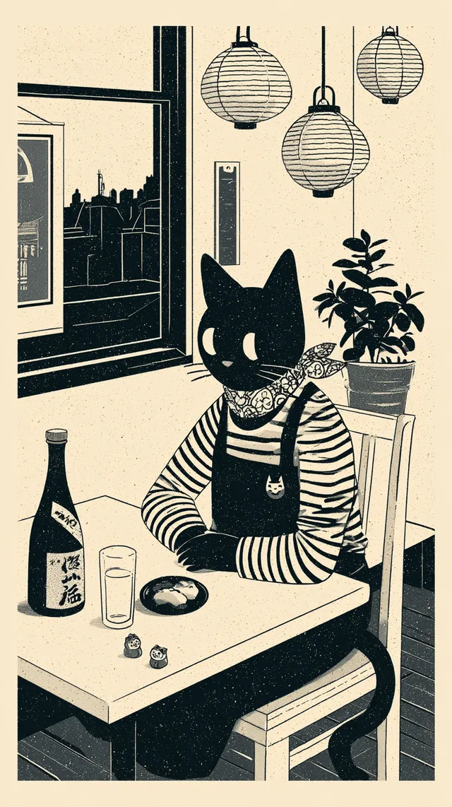 پرامپت سه‌بعدی با میدجرنی: Flat modern risograph-style poster… - تصویر 4، ساخته‌شده با میدجرنی