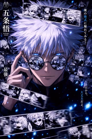 پرامپت سه‌بعدی با چت جی پی تی GPT Image : Ultra detailed anime manga character poster of… - ساخته‌شده با چت جی پی تی GPT…