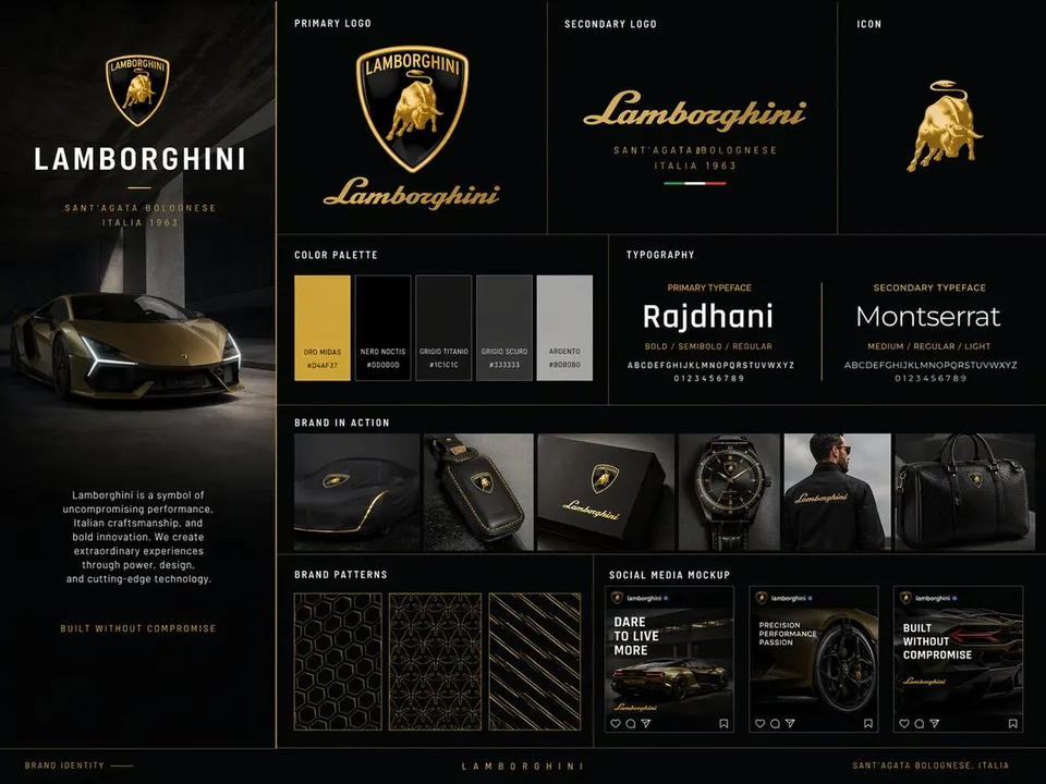 پرامپت لوگو با چت جی پی تی GPT Image : Create a premium brand kit board for BRAND… - ساخته‌شده با چت جی پی تی GPT Image