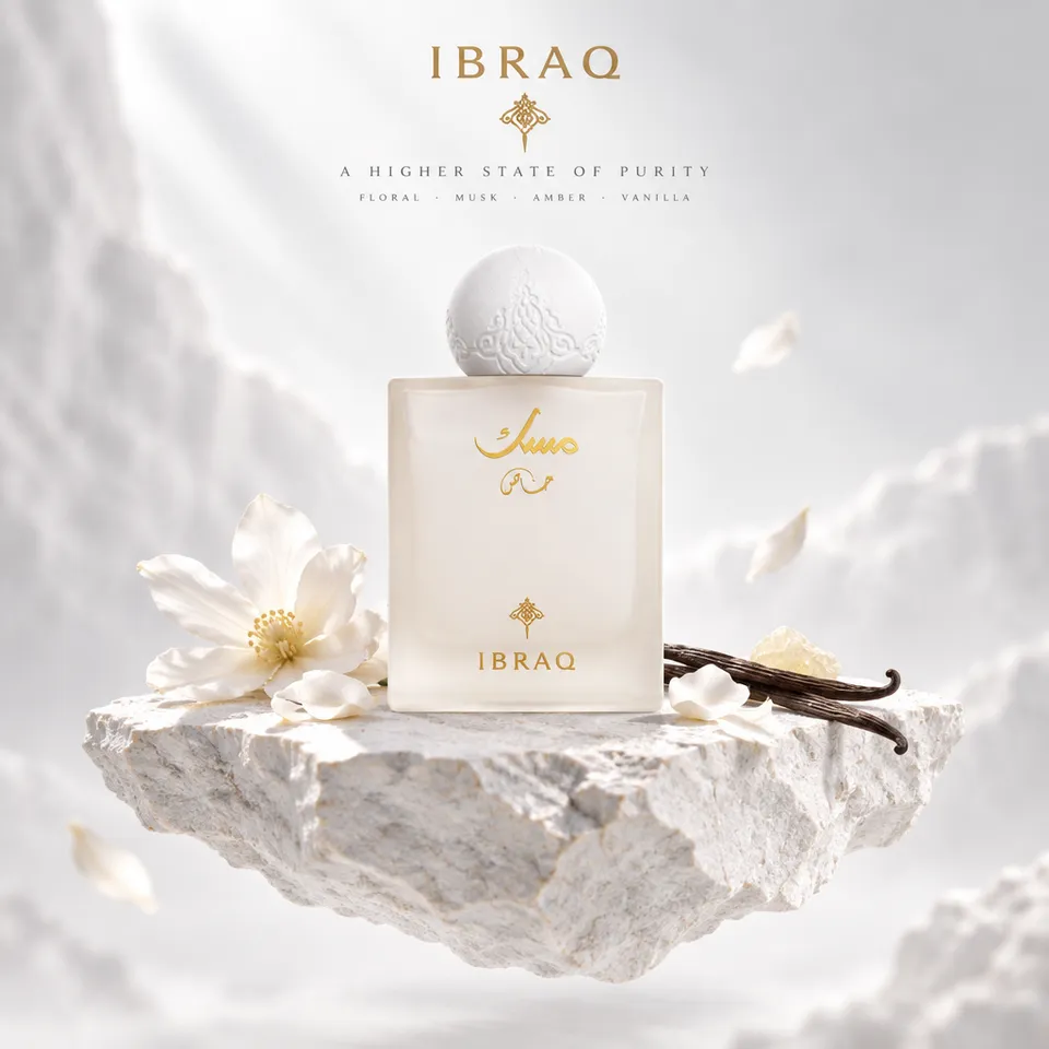 پرامپت محصول با چت جی پی تی GPT Image : Create an ultra-premium fragrance poster for… - ساخته‌شده با چت جی پی تی GPT Image