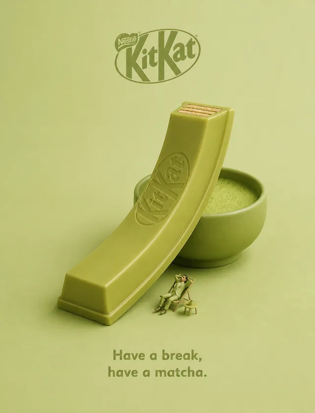 Generate Creative 3D ad for [brand], with surreal object ...