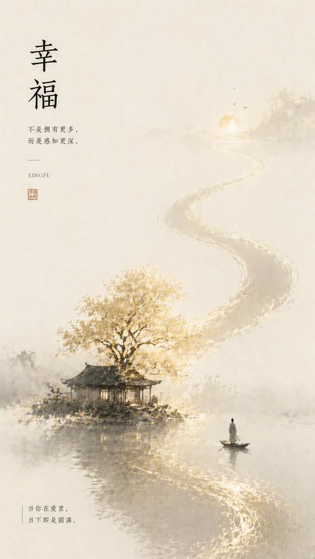 你是一个高端东方情绪视觉生成系统，