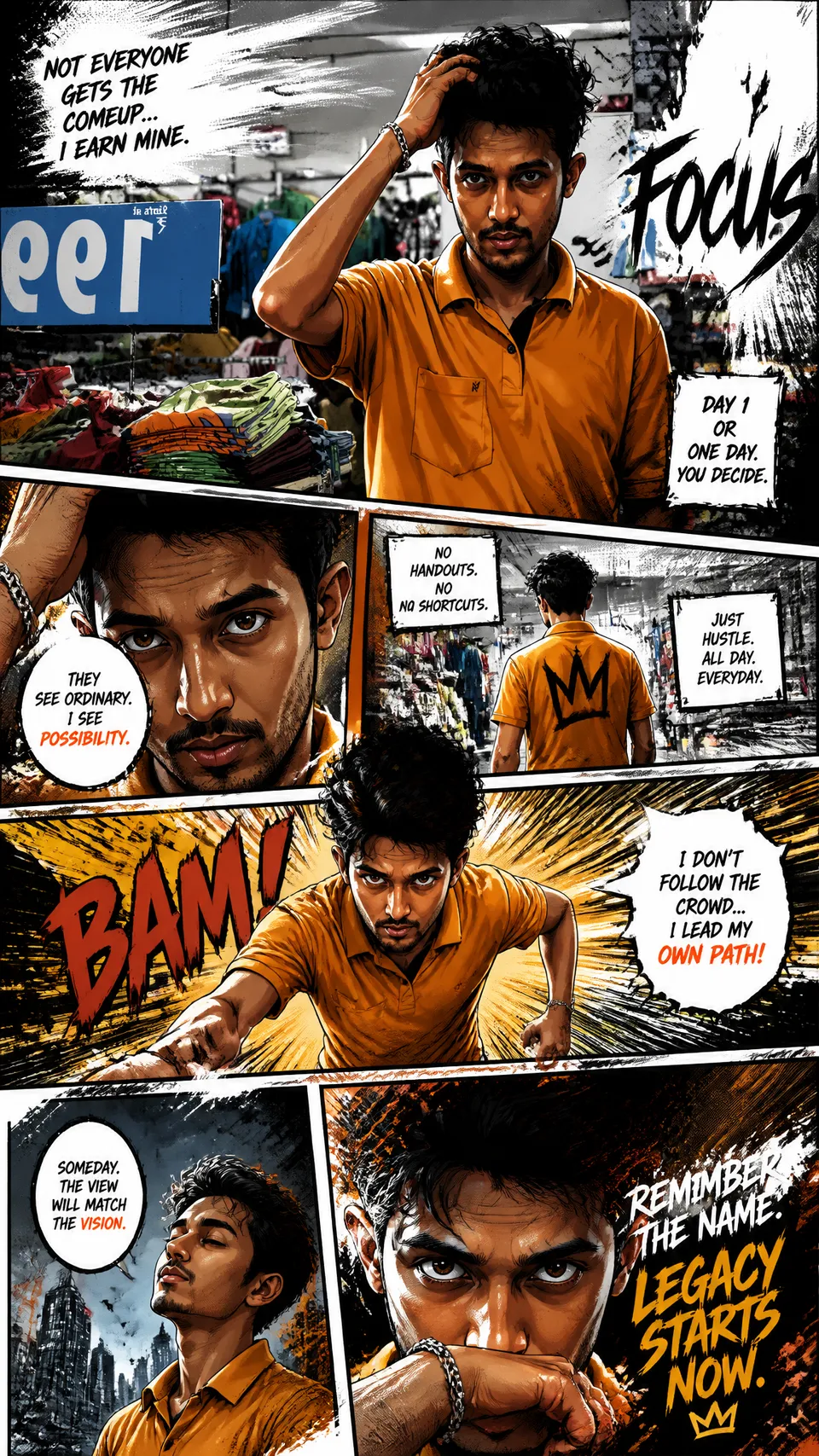 پرامپت سه‌بعدی با چت جی پی تی GPT Image : Create a full-page colored manga illustration… - ساخته‌شده با چت جی پی تی GPT Image