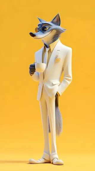 پرامپت سه‌بعدی با نانو بنانا جمینای : Full-body 3D stylized anthropomorphic cartoon… - تصویر 3، ساخته‌شده با نانو بنانا…