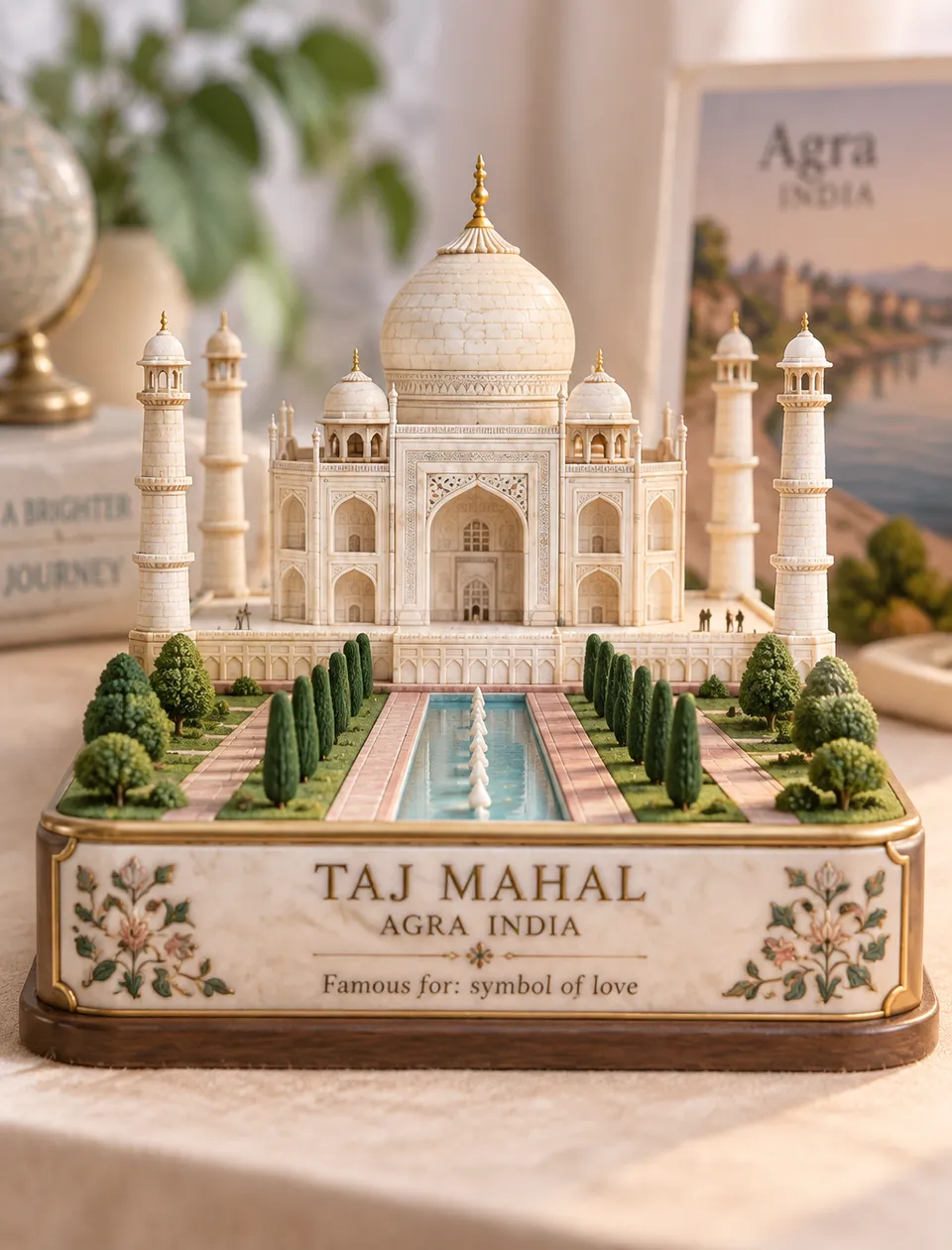 پرامپت سه‌بعدی با چت جی پی تی GPT Image : Create a premium cute miniature 3D diorama of… - ساخته‌شده با چت جی پی تی GPT Image