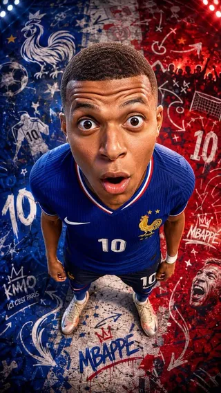پرامپت طراحی با چت جی پی تی GPT Image : Ultra-detailed caricature sports portrait of a… - ساخته‌شده با چت جی پی تی GPT Image
