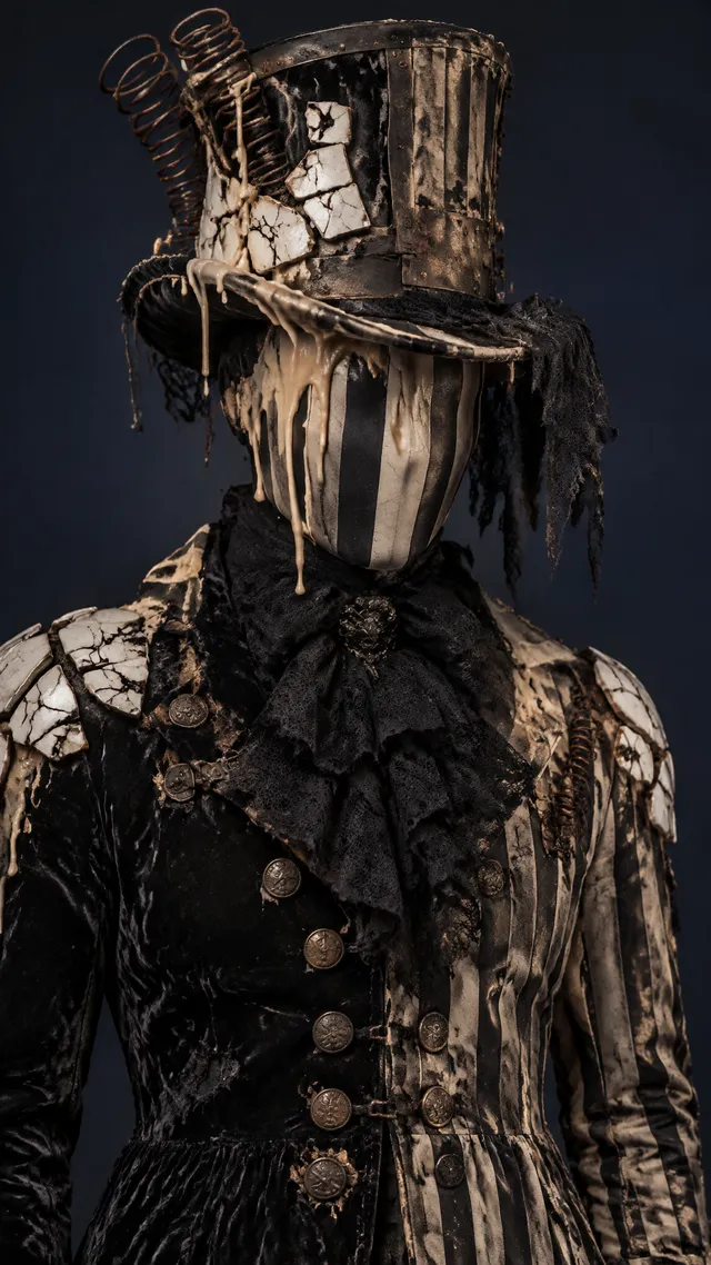 A photorealistic studio portrait, vertical 3:4, upper bod...