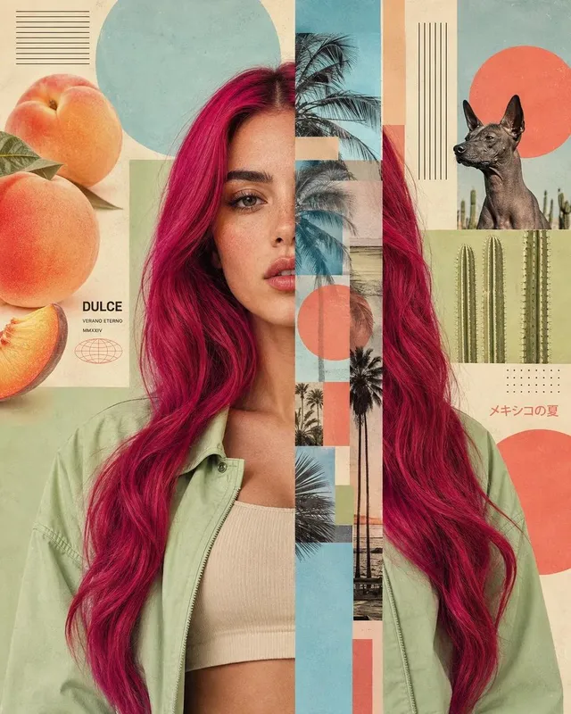 پرامپت پس‌زمینه با چت جی پی تی GPT Image : Create a contemporary editorial collage… - تصویر 3، ساخته‌شده با چت جی پی تی GPT…
