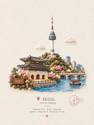 پرامپت سه‌بعدی با چت جی پی تی GPT Image : Create a charming handcrafted miniature travel… - ساخته‌شده با چت جی پی تی GPT…
