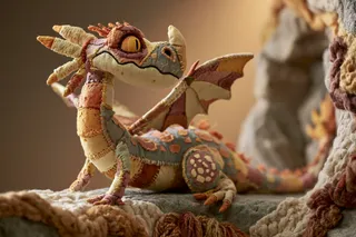 پرامپت سه‌بعدی با چت جی پی تی GPT Image : A stop-motion animation style scene featuring… - تصویر 4، ساخته‌شده با چت جی پی…